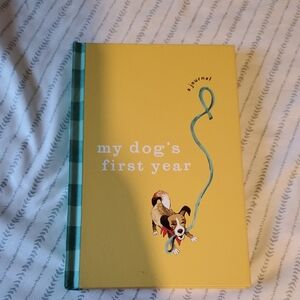 My Dog's First Year Yellow Journal